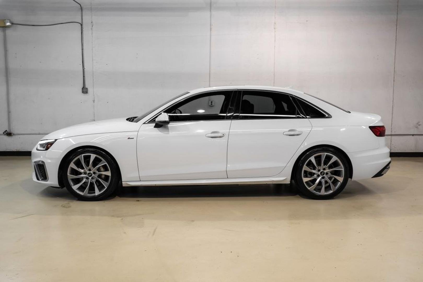 2020 Ibis White /Black Audi A4 45 Premium Plus (WAUENAF48LN) with an 2.0L I4 TFSI DOHC engine, Automatic transmission, located at 15300 Midway Rd., Addison, TX, 75001, (972) 702-0011, 32.958321, -96.838074- Photo#11