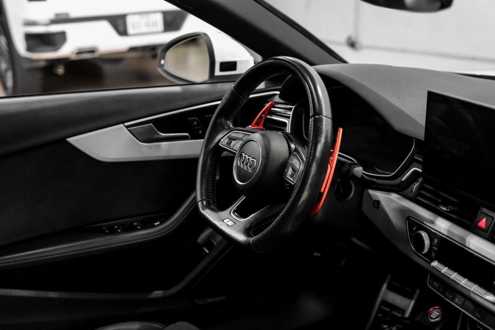 2020 Ibis White /Black Audi A4 45 Premium Plus (WAUENAF48LN) with an 2.0L I4 TFSI DOHC engine, Automatic transmission, located at 15300 Midway Rd., Addison, TX, 75001, (972) 702-0011, 32.958321, -96.838074- Photo#14
