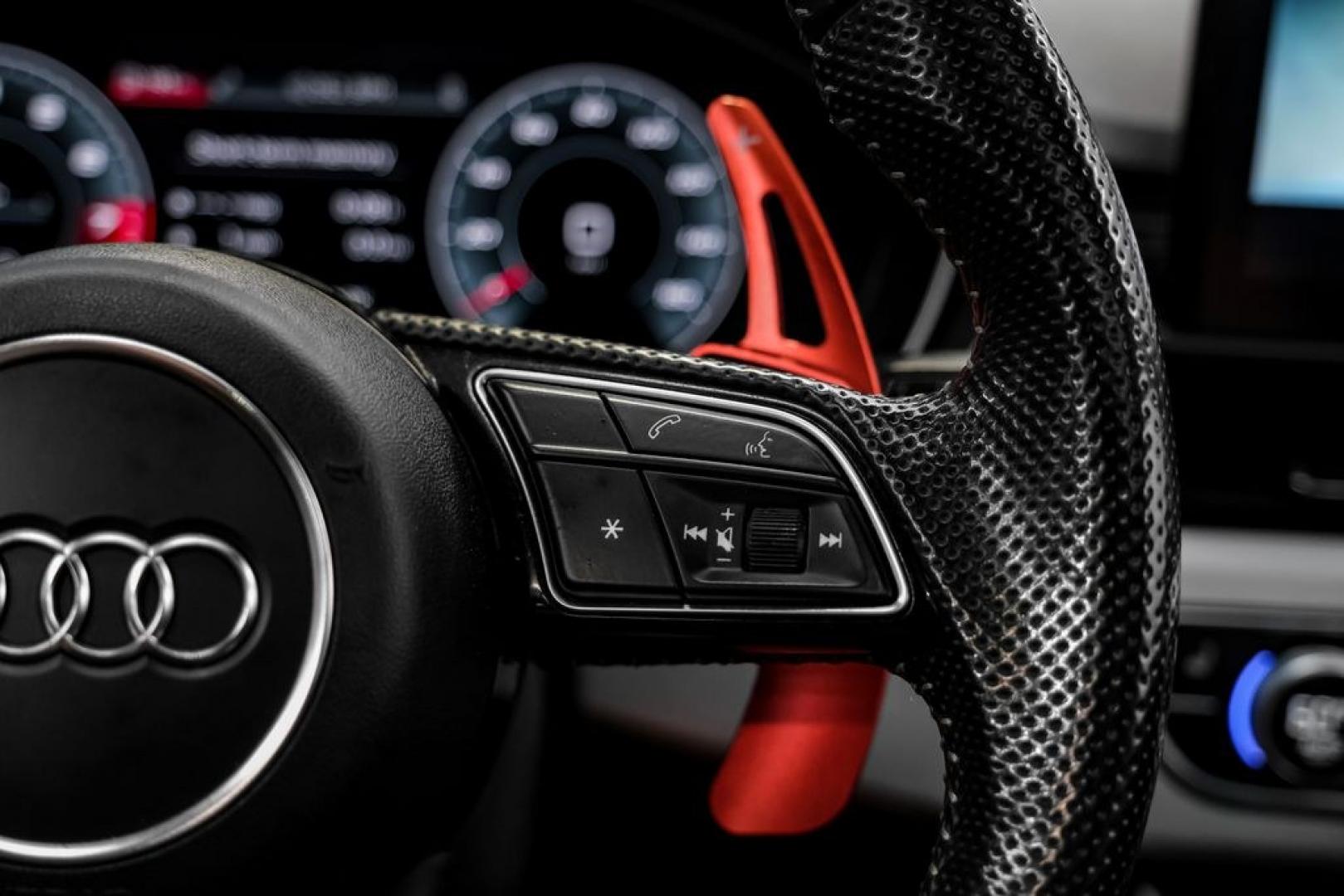 2020 Ibis White /Black Audi A4 45 Premium Plus (WAUENAF48LN) with an 2.0L I4 TFSI DOHC engine, Automatic transmission, located at 15300 Midway Rd., Addison, TX, 75001, (972) 702-0011, 32.958321, -96.838074- Photo#17