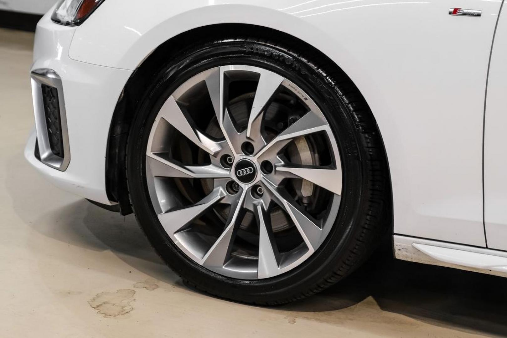 2020 Ibis White /Black Audi A4 45 Premium Plus (WAUENAF48LN) with an 2.0L I4 TFSI DOHC engine, Automatic transmission, located at 15300 Midway Rd., Addison, TX, 75001, (972) 702-0011, 32.958321, -96.838074- Photo#55