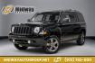 2017 Black Clearcoat /Gray Jeep Patriot Sport (1C4NJPBAXHD) with an 2.0L I4 DOHC 16V Dual VVT engine, CVT transmission, located at 15300 Midway Rd., Addison, TX, 75001, (972) 702-0011, 32.958321, -96.838074- Photo#0