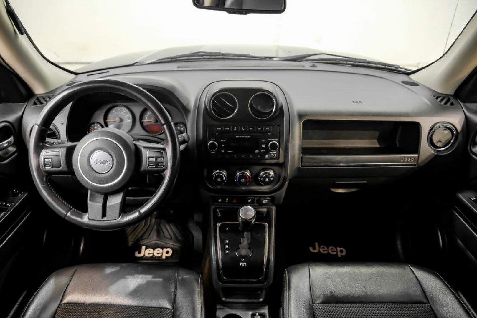 2017 Black Clearcoat /Gray Jeep Patriot Sport (1C4NJPBAXHD) with an 2.0L I4 DOHC 16V Dual VVT engine, CVT transmission, located at 15300 Midway Rd., Addison, TX, 75001, (972) 702-0011, 32.958321, -96.838074- Photo#18