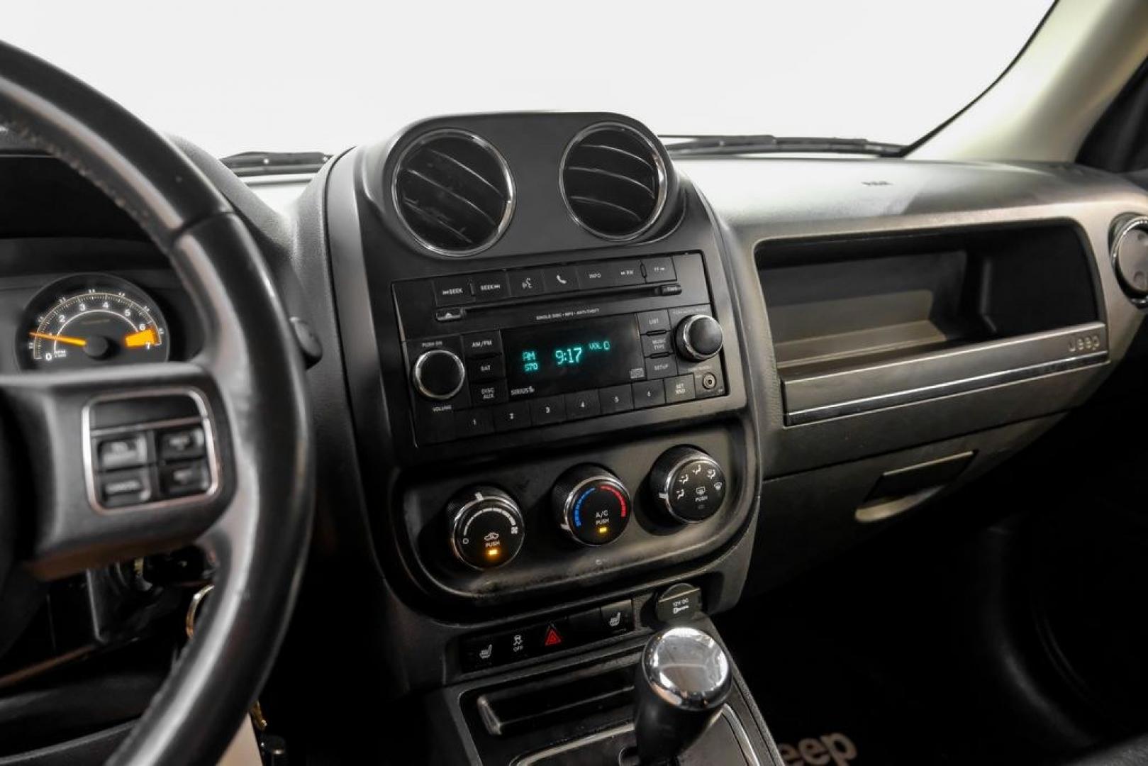 2017 Black Clearcoat /Gray Jeep Patriot Sport (1C4NJPBAXHD) with an 2.0L I4 DOHC 16V Dual VVT engine, CVT transmission, located at 15300 Midway Rd., Addison, TX, 75001, (972) 702-0011, 32.958321, -96.838074- Photo#27