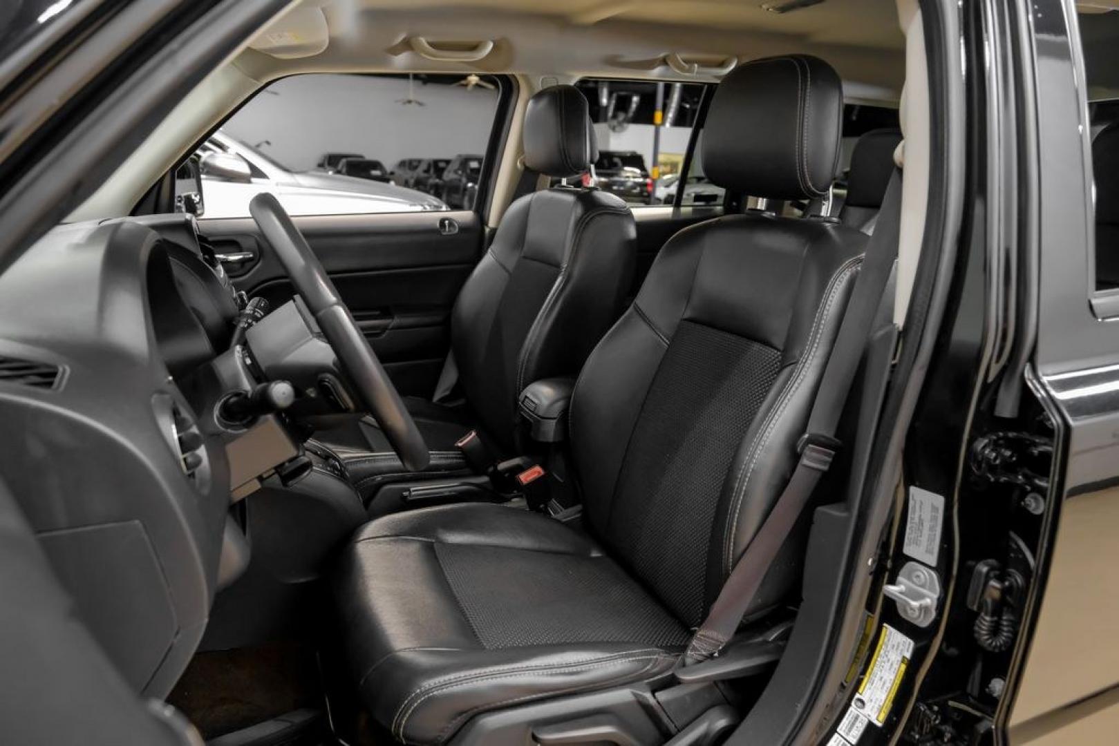 2017 Black Clearcoat /Gray Jeep Patriot Sport (1C4NJPBAXHD) with an 2.0L I4 DOHC 16V Dual VVT engine, CVT transmission, located at 15300 Midway Rd., Addison, TX, 75001, (972) 702-0011, 32.958321, -96.838074- Photo#32
