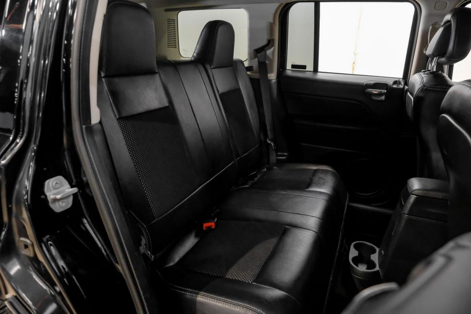 2017 Black Clearcoat /Gray Jeep Patriot Sport (1C4NJPBAXHD) with an 2.0L I4 DOHC 16V Dual VVT engine, CVT transmission, located at 15300 Midway Rd., Addison, TX, 75001, (972) 702-0011, 32.958321, -96.838074- Photo#36