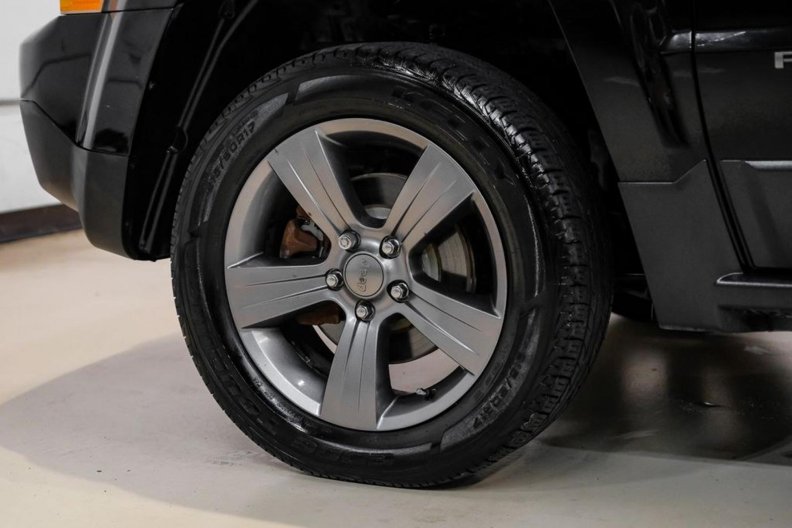2017 Black Clearcoat /Gray Jeep Patriot Sport (1C4NJPBAXHD) with an 2.0L I4 DOHC 16V Dual VVT engine, CVT transmission, located at 15300 Midway Rd., Addison, TX, 75001, (972) 702-0011, 32.958321, -96.838074- Photo#55
