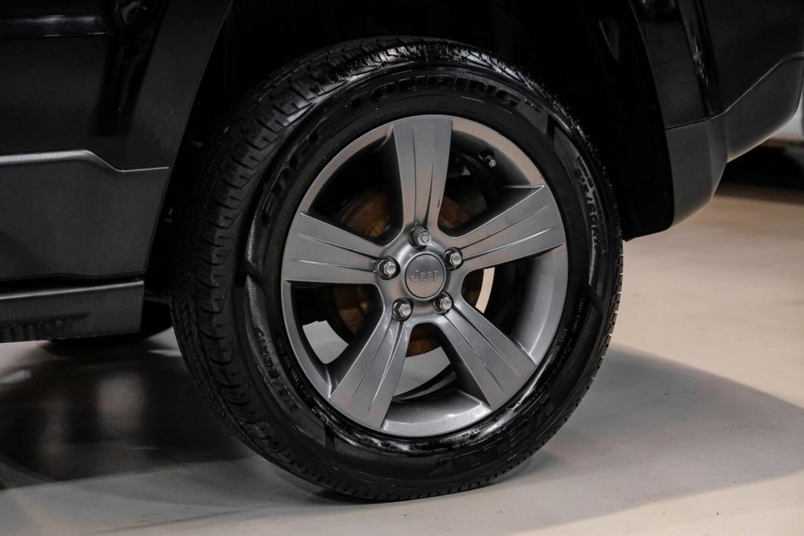 2017 Black Clearcoat /Gray Jeep Patriot Sport (1C4NJPBAXHD) with an 2.0L I4 DOHC 16V Dual VVT engine, CVT transmission, located at 15300 Midway Rd., Addison, TX, 75001, (972) 702-0011, 32.958321, -96.838074- Photo#56