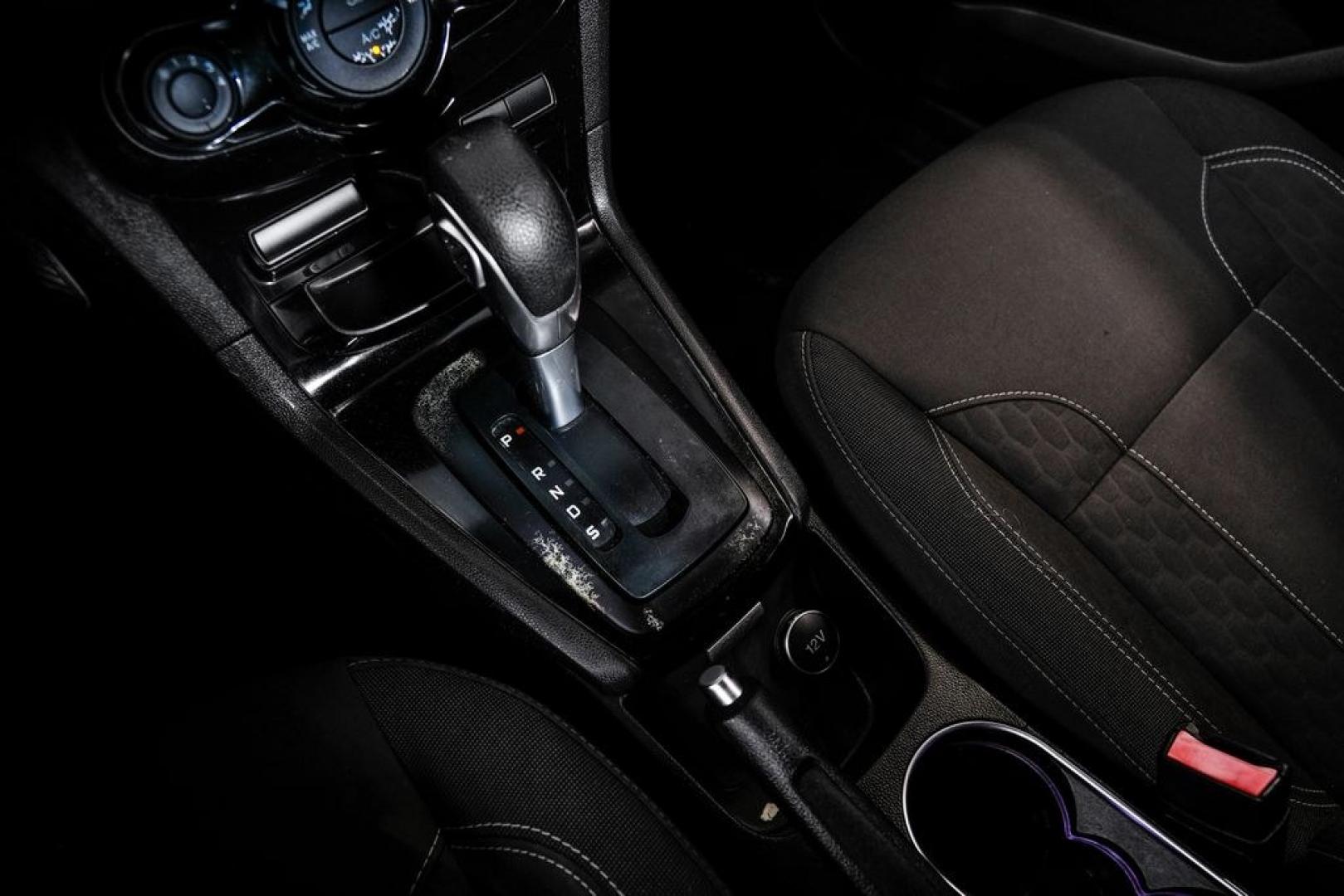 2019 Oxford White /Black Ford Fiesta SE (3FADP4BJ6KM) with an 1.6L I4 Ti-VCT engine, Automatic transmission, located at 15300 Midway Rd., Addison, TX, 75001, (972) 702-0011, 32.958321, -96.838074- Photo#24