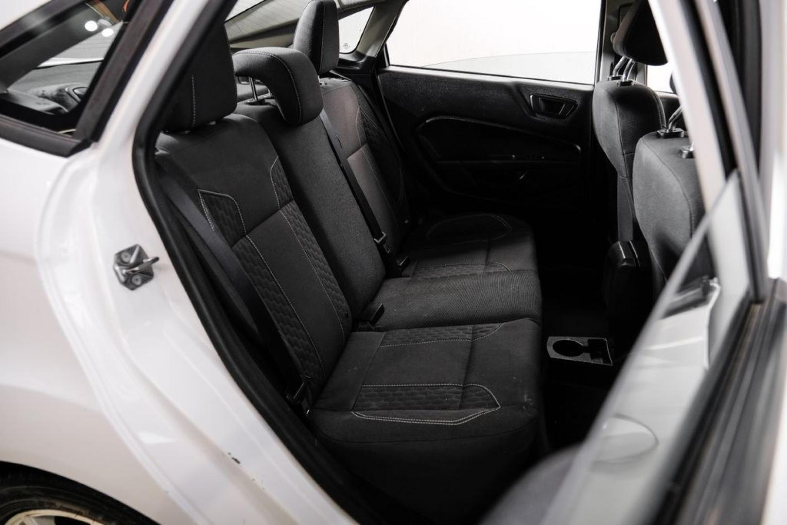 2019 Oxford White /Black Ford Fiesta SE (3FADP4BJ6KM) with an 1.6L I4 Ti-VCT engine, Automatic transmission, located at 15300 Midway Rd., Addison, TX, 75001, (972) 702-0011, 32.958321, -96.838074- Photo#37
