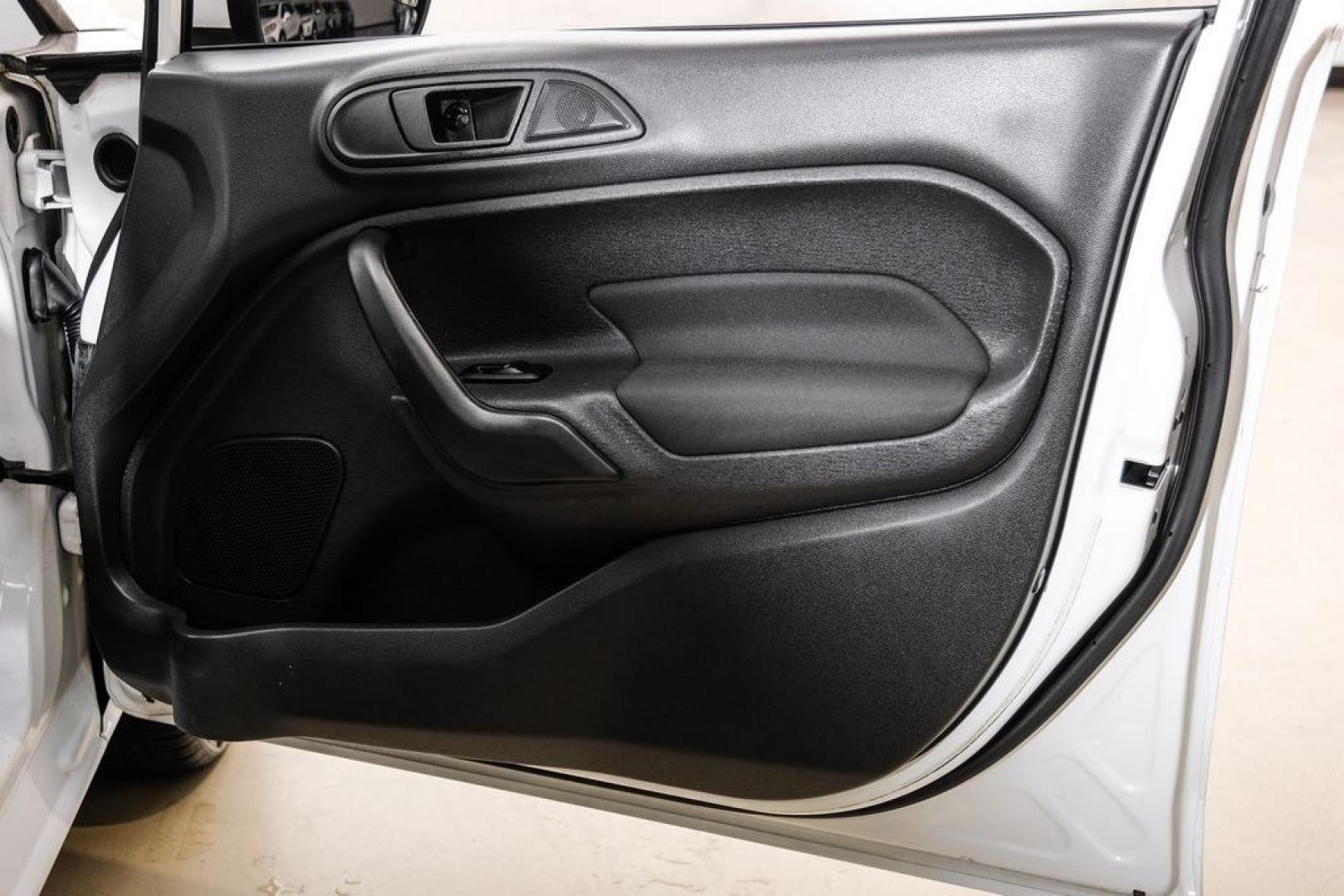 2019 Oxford White /Black Ford Fiesta SE (3FADP4BJ6KM) with an 1.6L I4 Ti-VCT engine, Automatic transmission, located at 15300 Midway Rd., Addison, TX, 75001, (972) 702-0011, 32.958321, -96.838074- Photo#47