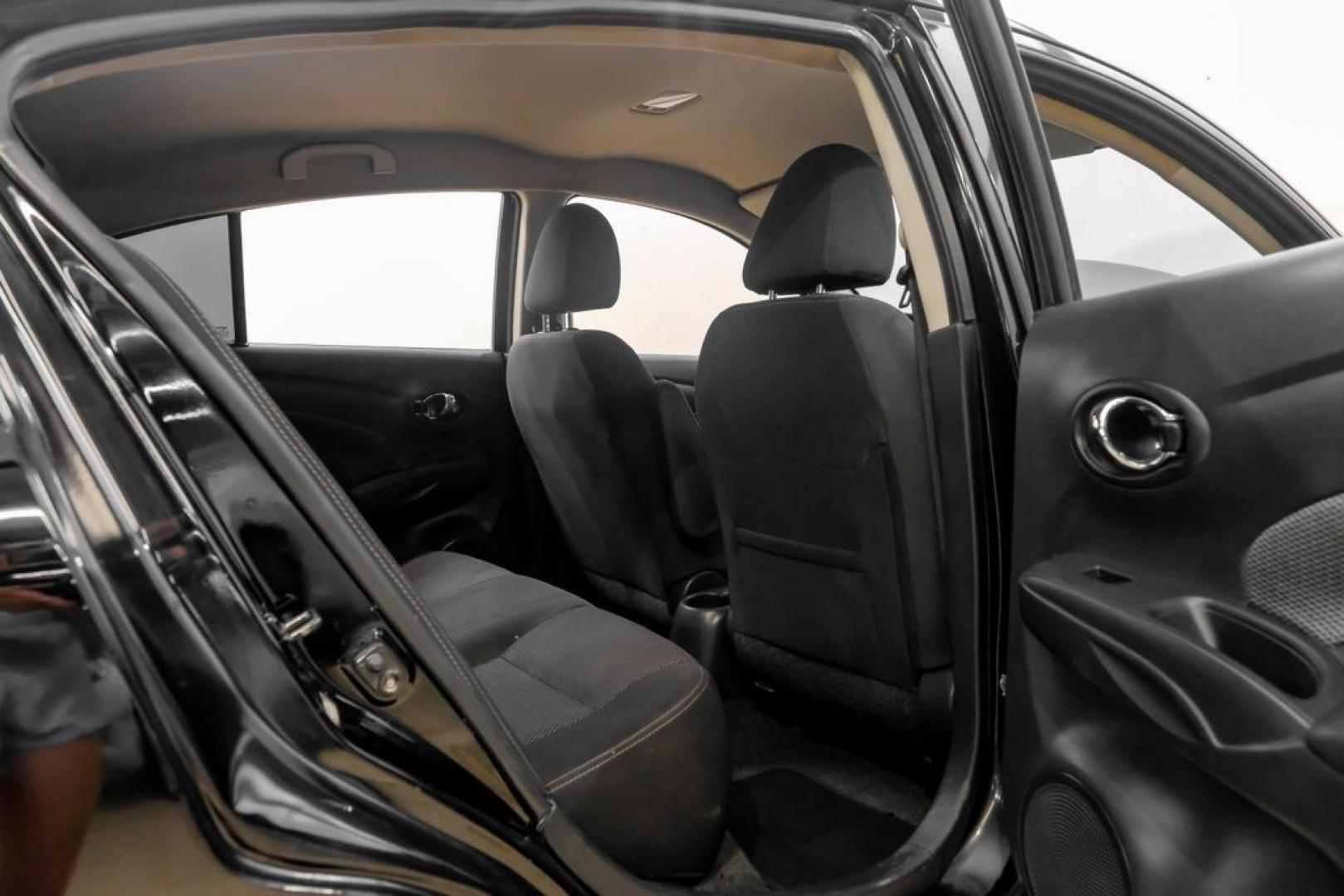 2019 Super Black /Charcoal Nissan Versa 1.6 SV (3N1CN7AP0KL) with an 1.6L 4-Cylinder DOHC 16V engine, CVT transmission, located at 15300 Midway Rd., Addison, TX, 75001, (972) 702-0011, 32.958321, -96.838074- Photo#40