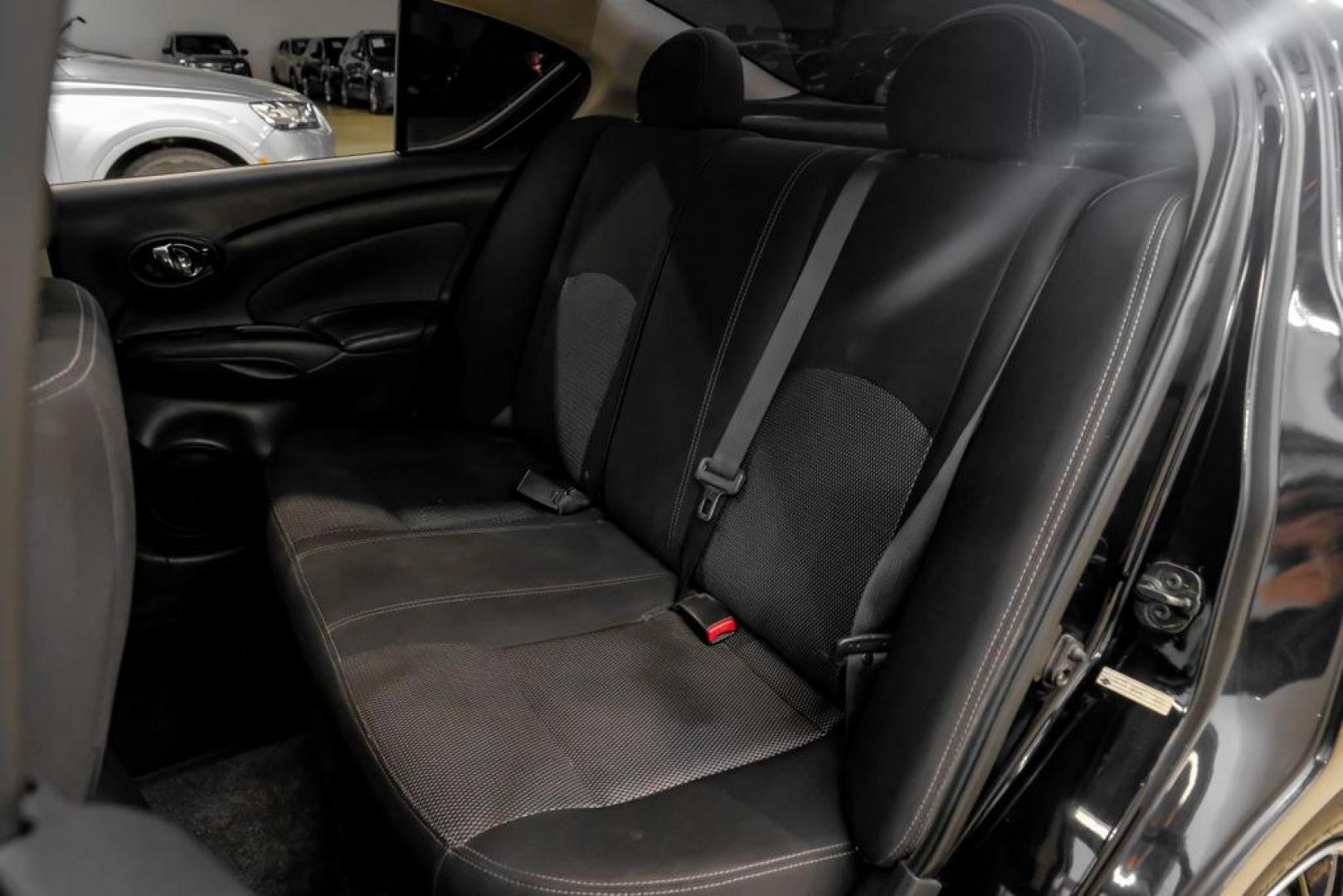 2019 Super Black /Charcoal Nissan Versa 1.6 SV (3N1CN7AP0KL) with an 1.6L 4-Cylinder DOHC 16V engine, CVT transmission, located at 15300 Midway Rd., Addison, TX, 75001, (972) 702-0011, 32.958321, -96.838074- Photo#42