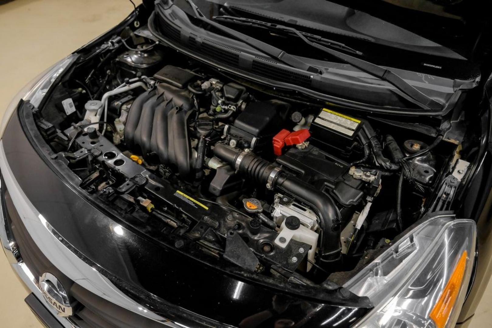 2019 Super Black /Charcoal Nissan Versa 1.6 SV (3N1CN7AP0KL) with an 1.6L 4-Cylinder DOHC 16V engine, CVT transmission, located at 15300 Midway Rd., Addison, TX, 75001, (972) 702-0011, 32.958321, -96.838074- Photo#54