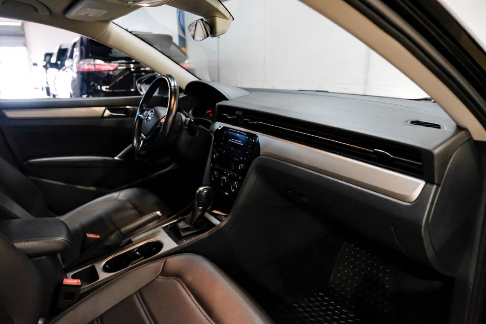 2020 Deep Black Pearl /Titan Black Volkswagen Passat 2.0T SE (1VWSA7A38LC) with an 2.0L I4 TSI Turbocharged engine, Automatic transmission, located at 15300 Midway Rd., Addison, TX, 75001, (972) 702-0011, 32.958321, -96.838074- Photo#13