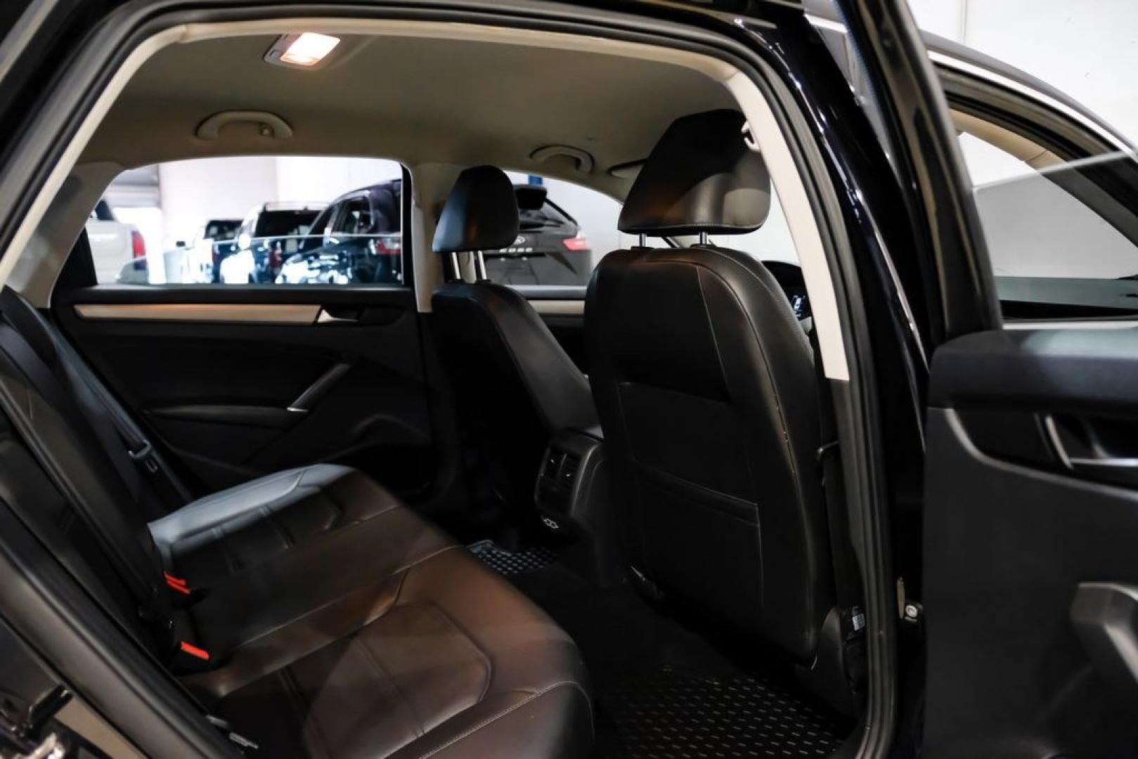 2020 Deep Black Pearl /Titan Black Volkswagen Passat 2.0T SE (1VWSA7A38LC) with an 2.0L I4 TSI Turbocharged engine, Automatic transmission, located at 15300 Midway Rd., Addison, TX, 75001, (972) 702-0011, 32.958321, -96.838074- Photo#34