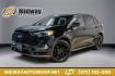 2024 Black Metallic /Ebony Ford Edge ST Line (2FMPK4J9XRB) with an EcoBoost 2.0L I4 GTDi DOHC Turbocharged VCT engine, Automatic transmission, located at 15300 Midway Rd., Addison, TX, 75001, (972) 702-0011, 32.958321, -96.838074- Photo#0
