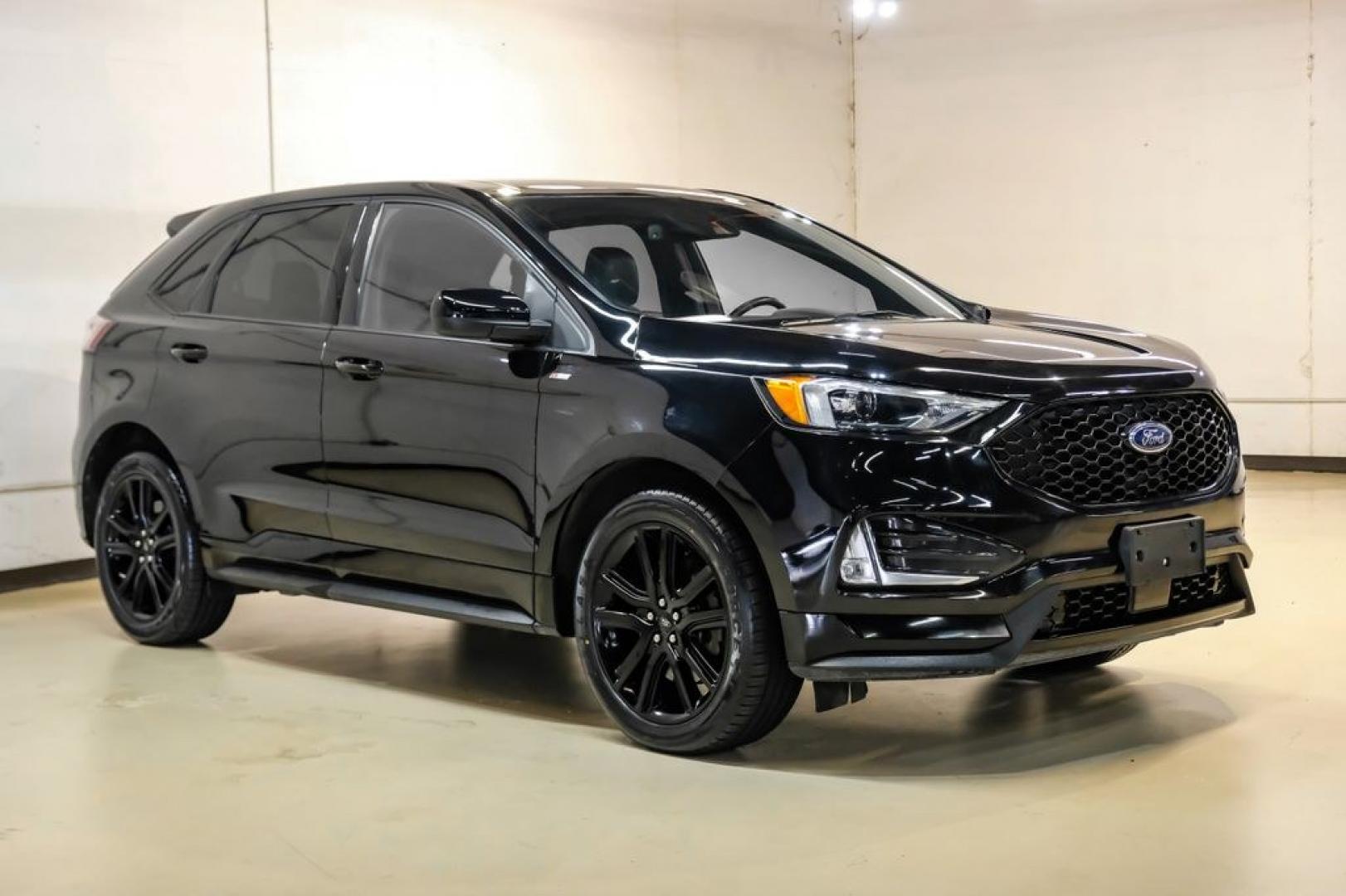2024 Black Metallic /Ebony Ford Edge ST Line (2FMPK4J9XRB) with an EcoBoost 2.0L I4 GTDi DOHC Turbocharged VCT engine, Automatic transmission, located at 15300 Midway Rd., Addison, TX, 75001, (972) 702-0011, 32.958321, -96.838074- Photo#5