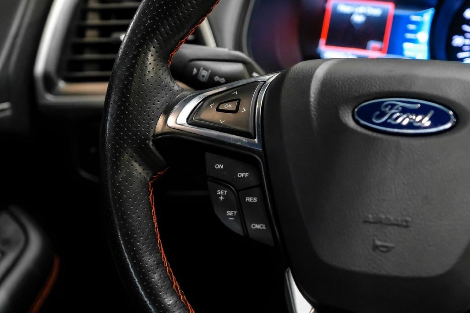 2024 Black Metallic /Ebony Ford Edge ST Line (2FMPK4J9XRB) with an EcoBoost 2.0L I4 GTDi DOHC Turbocharged VCT engine, Automatic transmission, located at 15300 Midway Rd., Addison, TX, 75001, (972) 702-0011, 32.958321, -96.838074- Photo#17