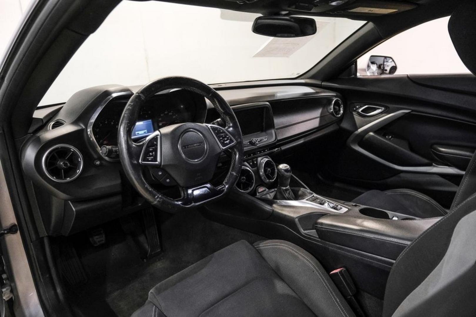 2018 Silver Ice Metallic /Jet Black Chevrolet Camaro 1LS (1G1FA1RX7J0) with an 2.0L Turbocharged engine, Manual transmission, located at 15300 Midway Rd., Addison, TX, 75001, (972) 702-0011, 32.958321, -96.838074- Photo#2