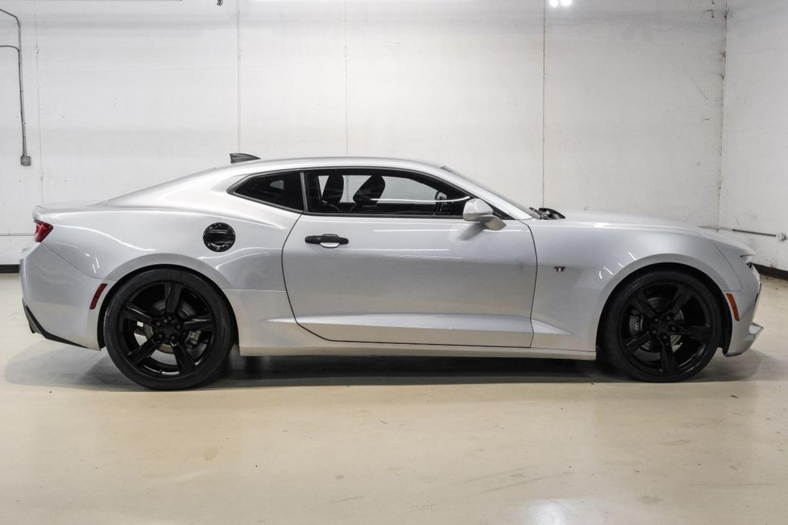 2018 Silver Ice Metallic /Jet Black Chevrolet Camaro 1LS (1G1FA1RX7J0) with an 2.0L Turbocharged engine, Manual transmission, located at 15300 Midway Rd., Addison, TX, 75001, (972) 702-0011, 32.958321, -96.838074- Photo#6