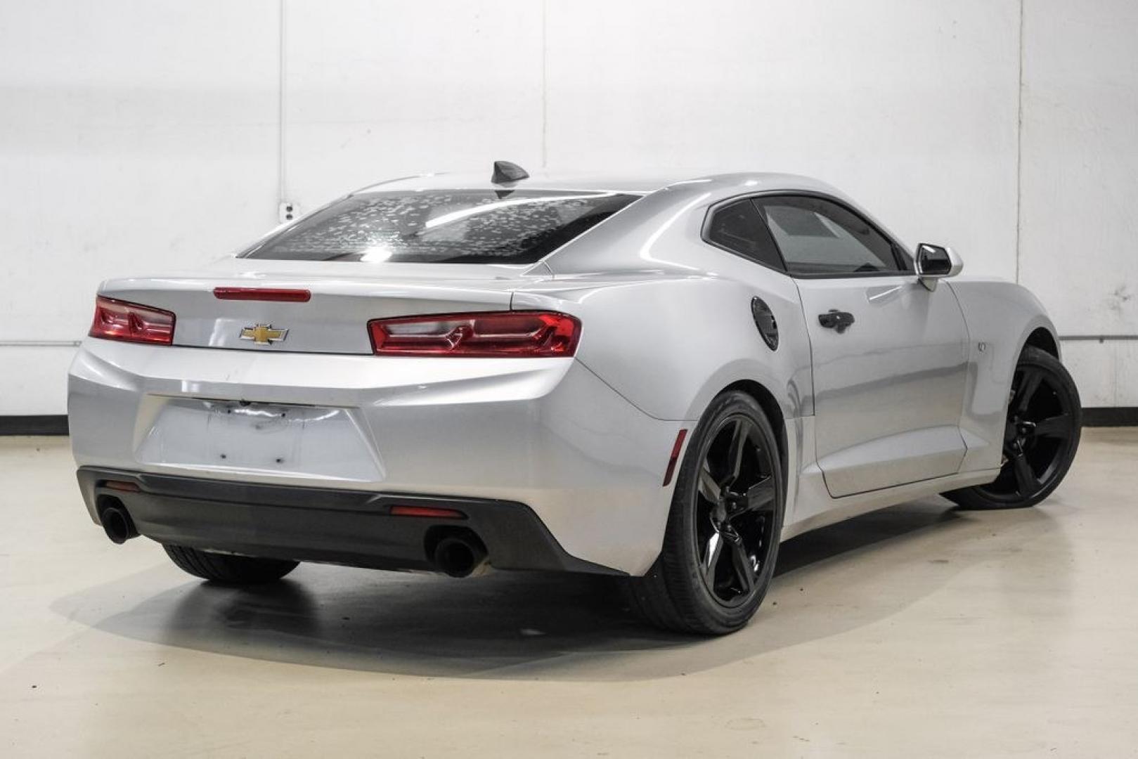 2018 Silver Ice Metallic /Jet Black Chevrolet Camaro 1LS (1G1FA1RX7J0) with an 2.0L Turbocharged engine, Manual transmission, located at 15300 Midway Rd., Addison, TX, 75001, (972) 702-0011, 32.958321, -96.838074- Photo#7