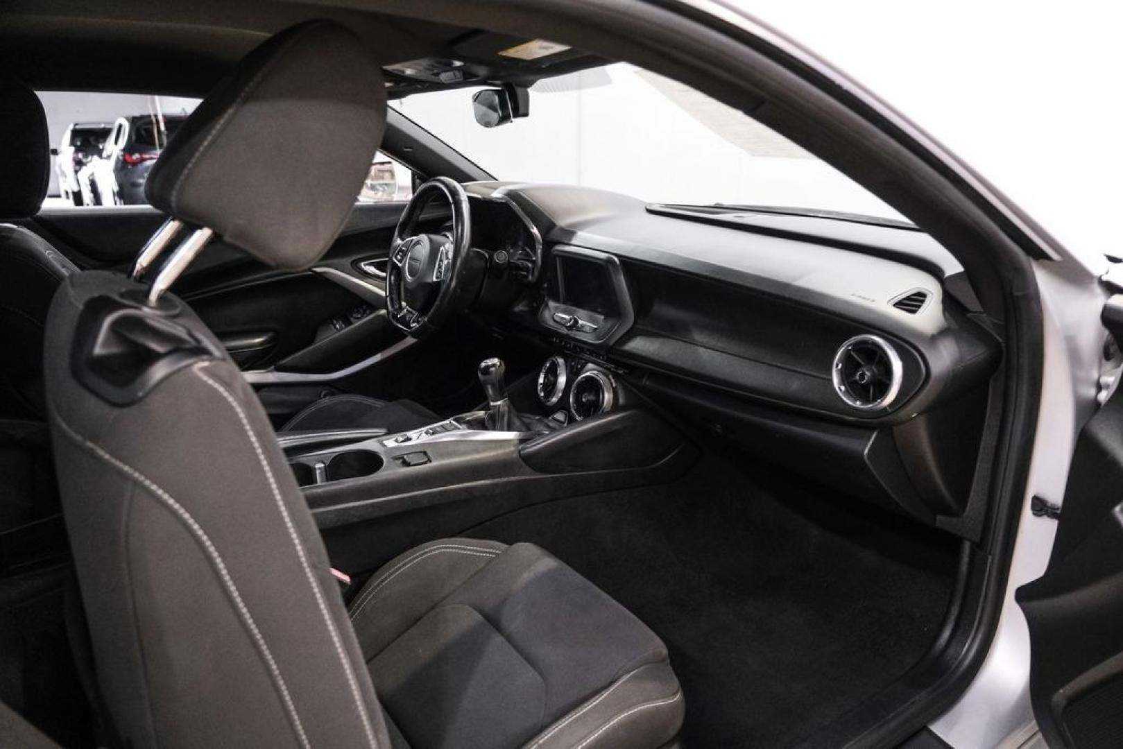 2018 Silver Ice Metallic /Jet Black Chevrolet Camaro 1LS (1G1FA1RX7J0) with an 2.0L Turbocharged engine, Manual transmission, located at 15300 Midway Rd., Addison, TX, 75001, (972) 702-0011, 32.958321, -96.838074- Photo#11