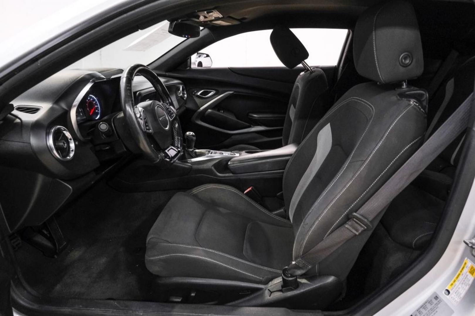 2018 Silver Ice Metallic /Jet Black Chevrolet Camaro 1LS (1G1FA1RX7J0) with an 2.0L Turbocharged engine, Manual transmission, located at 15300 Midway Rd., Addison, TX, 75001, (972) 702-0011, 32.958321, -96.838074- Photo#27