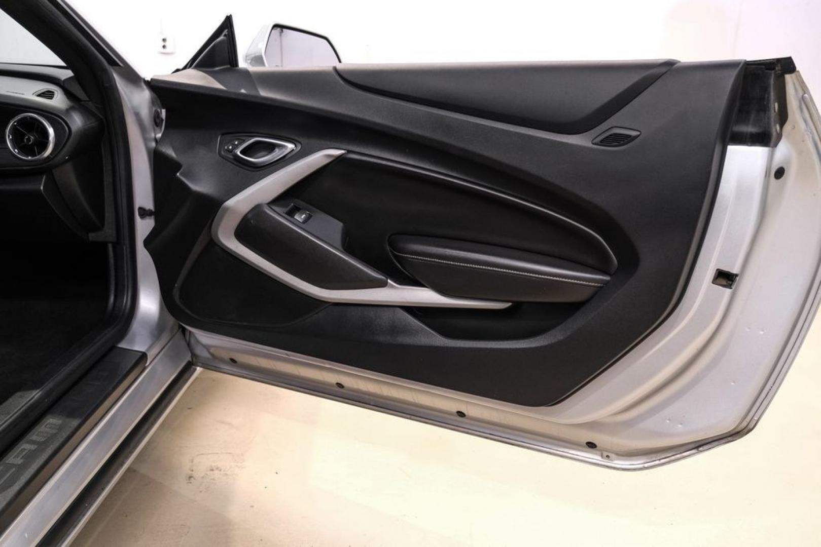 2018 Silver Ice Metallic /Jet Black Chevrolet Camaro 1LS (1G1FA1RX7J0) with an 2.0L Turbocharged engine, Manual transmission, located at 15300 Midway Rd., Addison, TX, 75001, (972) 702-0011, 32.958321, -96.838074- Photo#36