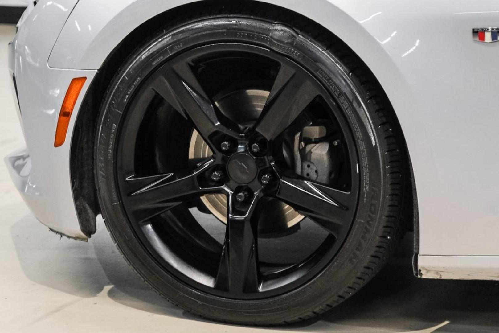 2018 Silver Ice Metallic /Jet Black Chevrolet Camaro 1LS (1G1FA1RX7J0) with an 2.0L Turbocharged engine, Manual transmission, located at 15300 Midway Rd., Addison, TX, 75001, (972) 702-0011, 32.958321, -96.838074- Photo#44