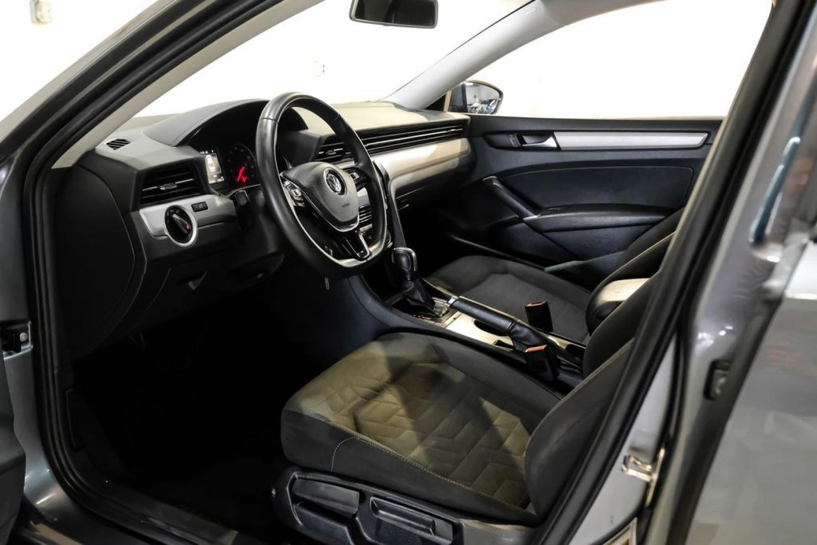2021 Platinum Gray Metallic /Titan Black Volkswagen Passat 2.0T S (1VWAA7A35MC) with an 2.0L I4 TSI Turbocharged engine, Automatic transmission, located at 15300 Midway Rd., Addison, TX, 75001, (972) 702-0011, 32.958321, -96.838074- Photo#2