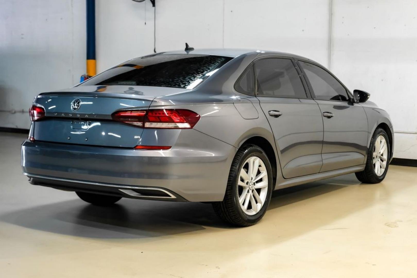 2021 Platinum Gray Metallic /Titan Black Volkswagen Passat 2.0T S (1VWAA7A35MC) with an 2.0L I4 TSI Turbocharged engine, Automatic transmission, located at 15300 Midway Rd., Addison, TX, 75001, (972) 702-0011, 32.958321, -96.838074- Photo#7