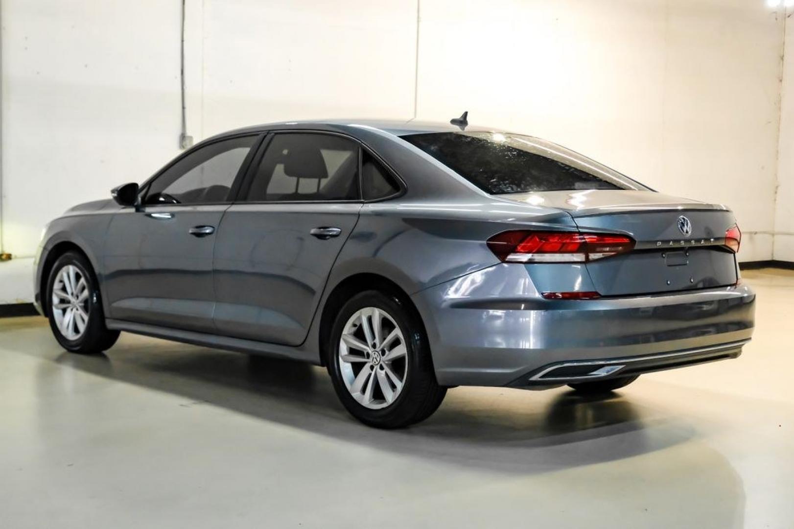 2021 Platinum Gray Metallic /Titan Black Volkswagen Passat 2.0T S (1VWAA7A35MC) with an 2.0L I4 TSI Turbocharged engine, Automatic transmission, located at 15300 Midway Rd., Addison, TX, 75001, (972) 702-0011, 32.958321, -96.838074- Photo#9