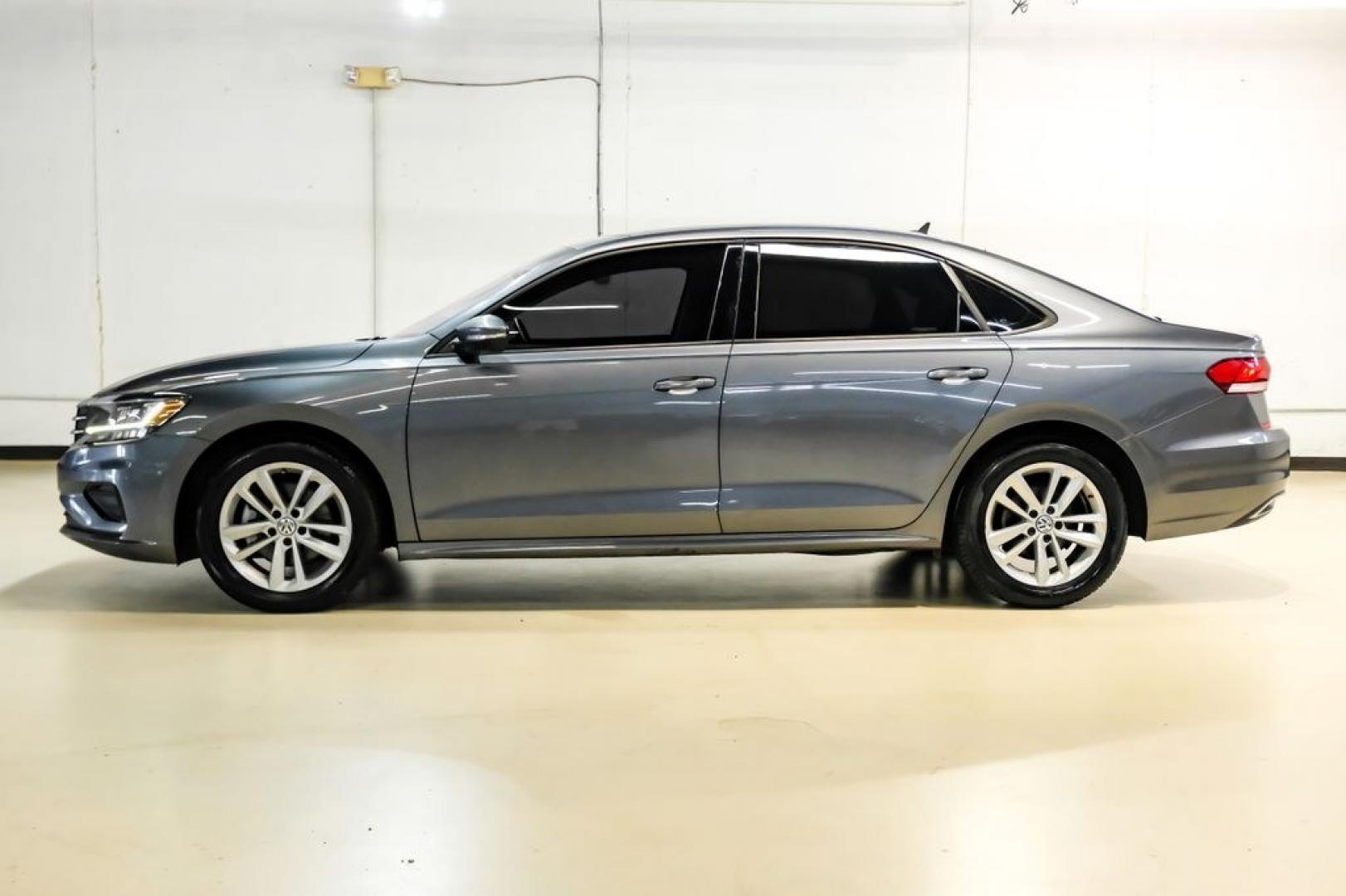 2021 Platinum Gray Metallic /Titan Black Volkswagen Passat 2.0T S (1VWAA7A35MC) with an 2.0L I4 TSI Turbocharged engine, Automatic transmission, located at 15300 Midway Rd., Addison, TX, 75001, (972) 702-0011, 32.958321, -96.838074- Photo#10