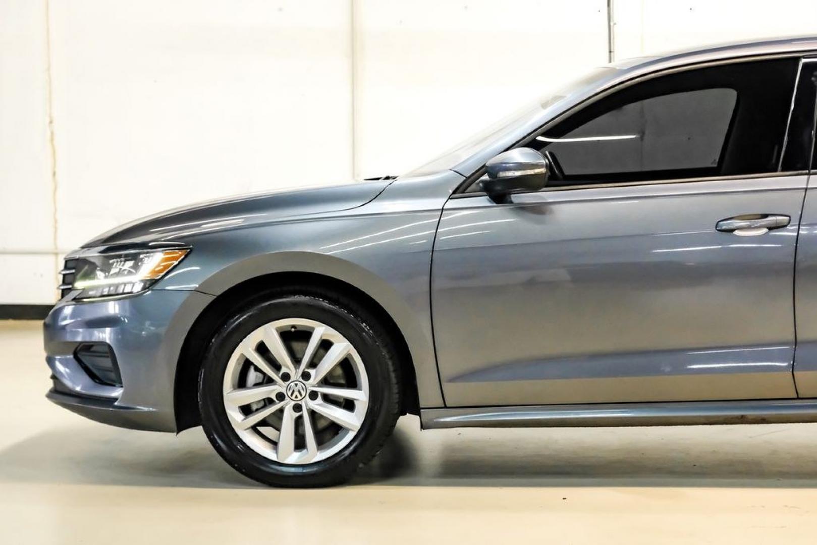 2021 Platinum Gray Metallic /Titan Black Volkswagen Passat 2.0T S (1VWAA7A35MC) with an 2.0L I4 TSI Turbocharged engine, Automatic transmission, located at 15300 Midway Rd., Addison, TX, 75001, (972) 702-0011, 32.958321, -96.838074- Photo#11