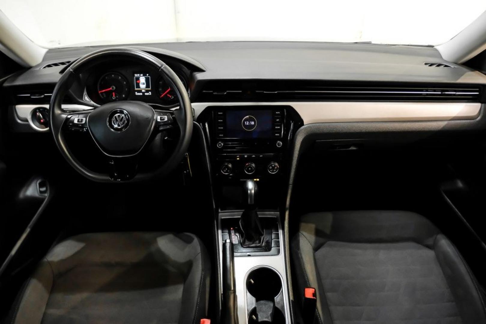 2021 Platinum Gray Metallic /Titan Black Volkswagen Passat 2.0T S (1VWAA7A35MC) with an 2.0L I4 TSI Turbocharged engine, Automatic transmission, located at 15300 Midway Rd., Addison, TX, 75001, (972) 702-0011, 32.958321, -96.838074- Photo#15