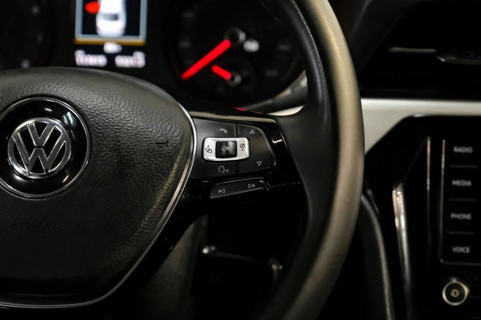 2021 Platinum Gray Metallic /Titan Black Volkswagen Passat 2.0T S (1VWAA7A35MC) with an 2.0L I4 TSI Turbocharged engine, Automatic transmission, located at 15300 Midway Rd., Addison, TX, 75001, (972) 702-0011, 32.958321, -96.838074- Photo#18