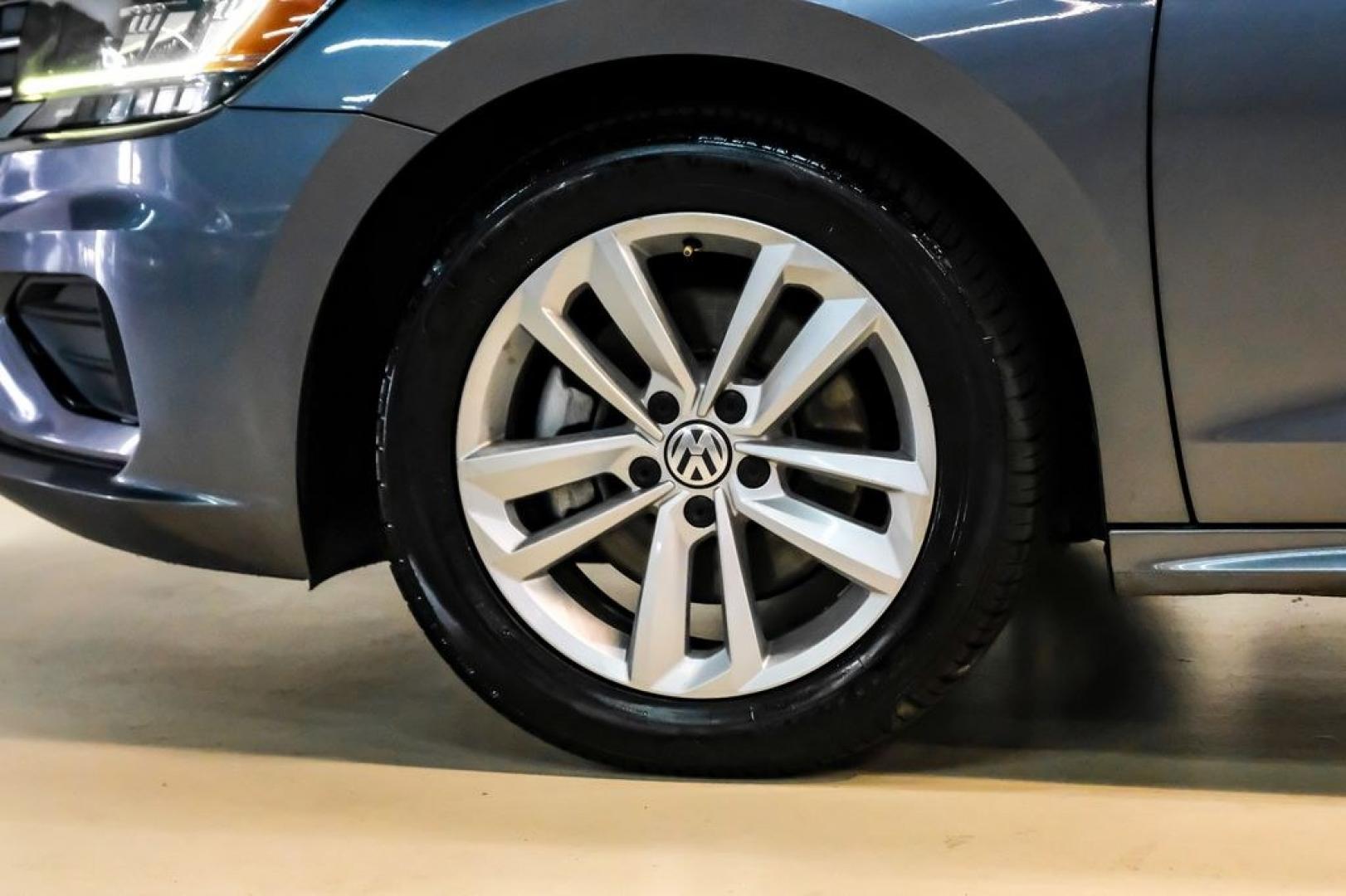 2021 Platinum Gray Metallic /Titan Black Volkswagen Passat 2.0T S (1VWAA7A35MC) with an 2.0L I4 TSI Turbocharged engine, Automatic transmission, located at 15300 Midway Rd., Addison, TX, 75001, (972) 702-0011, 32.958321, -96.838074- Photo#47