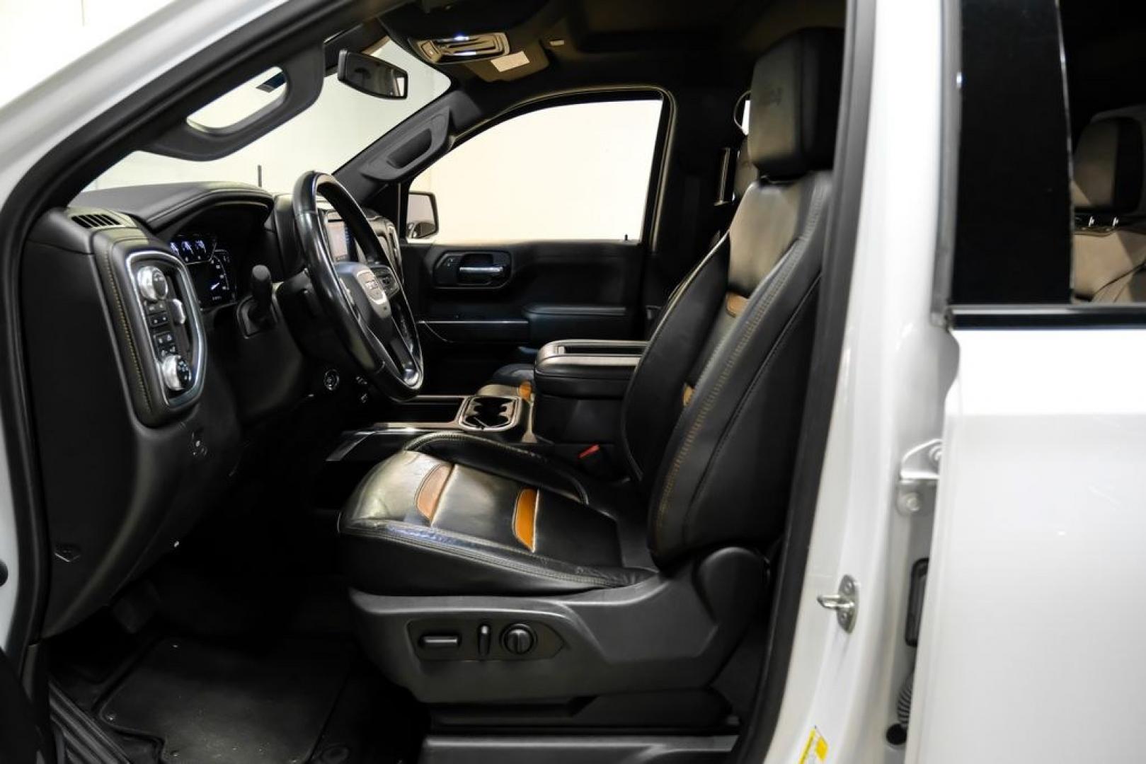 2021 Summit White /Jet Black With Kalahari Accents GMC Sierra 1500 AT4 (1GTU9EET5MZ) with an 3.0L I6 engine, Automatic transmission, located at 15300 Midway Rd., Addison, TX, 75001, (972) 702-0011, 32.958321, -96.838074- Photo#3