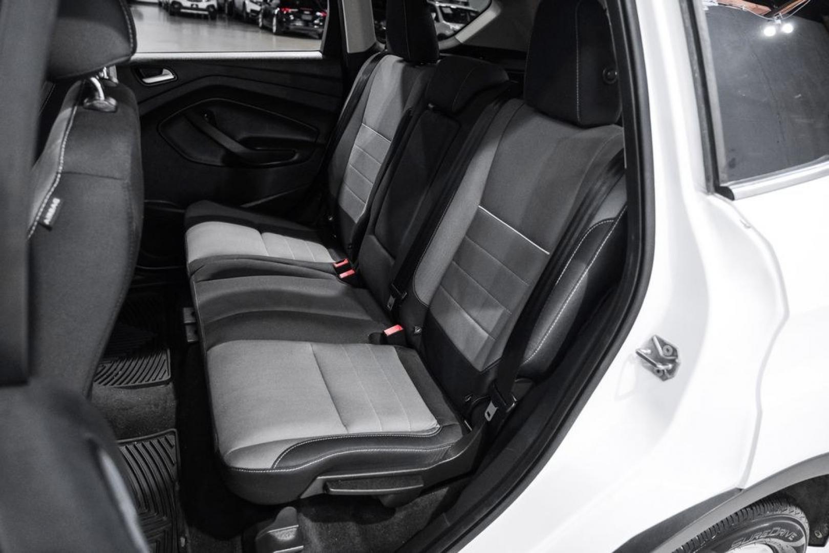 2015 Oxford White /Black Ford Escape SE (1FMCU9G91FU) with an EcoBoost 2.0L I4 GTDi DOHC Turbocharged VCT engine, Automatic transmission, located at 15300 Midway Rd., Addison, TX, 75001, (972) 702-0011, 32.958321, -96.838074- Photo#38