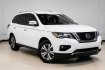 2017 Glacier White /Almond Nissan Pathfinder SL (5N1DR2MN3HC) with an V6 engine, CVT transmission, located at 15300 Midway Rd., Addison, TX, 75001, (972) 702-0011, 32.958321, -96.838074- Photo#5