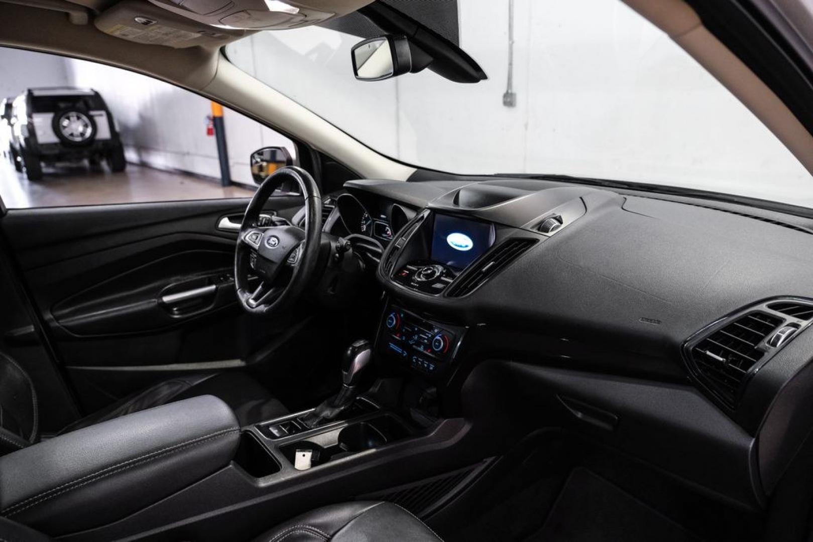 2019 Ingot Silver /Black Ford Escape Titanium (1FMCU9J93KU) with an EcoBoost 2.0L I4 GTDi DOHC Turbocharged VCT engine, Automatic transmission, located at 15300 Midway Rd., Addison, TX, 75001, (972) 702-0011, 32.958321, -96.838074- Photo#10