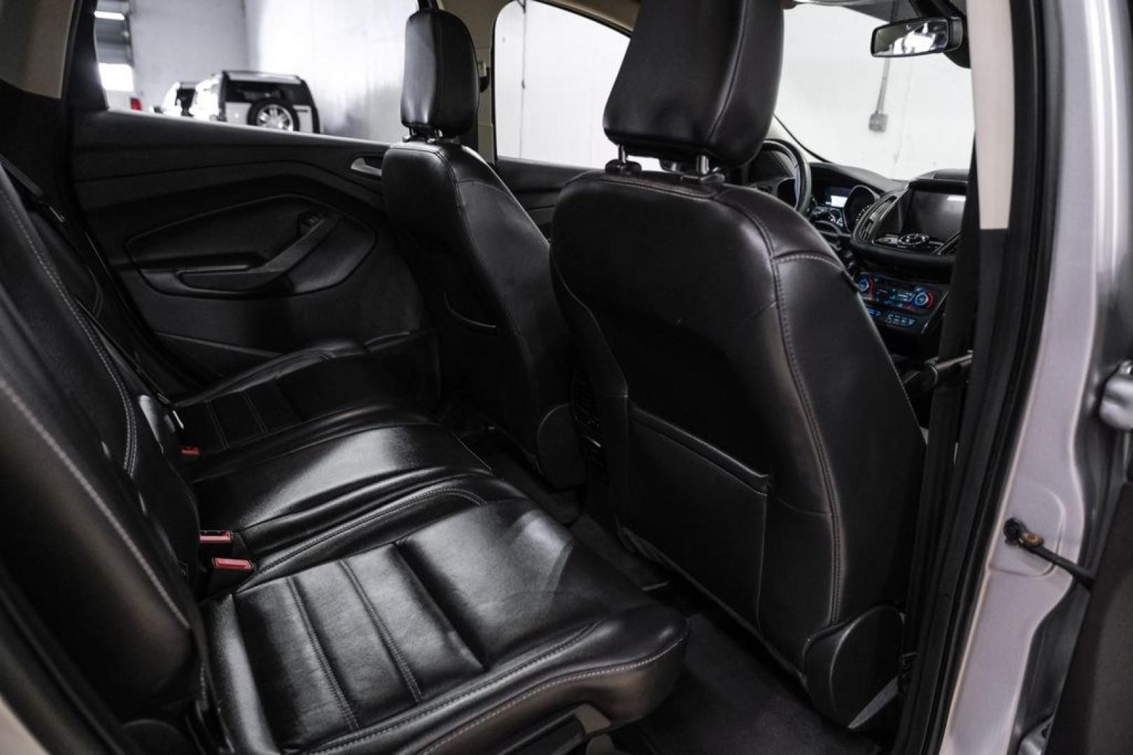 2019 Ingot Silver /Black Ford Escape Titanium (1FMCU9J93KU) with an EcoBoost 2.0L I4 GTDi DOHC Turbocharged VCT engine, Automatic transmission, located at 15300 Midway Rd., Addison, TX, 75001, (972) 702-0011, 32.958321, -96.838074- Photo#34