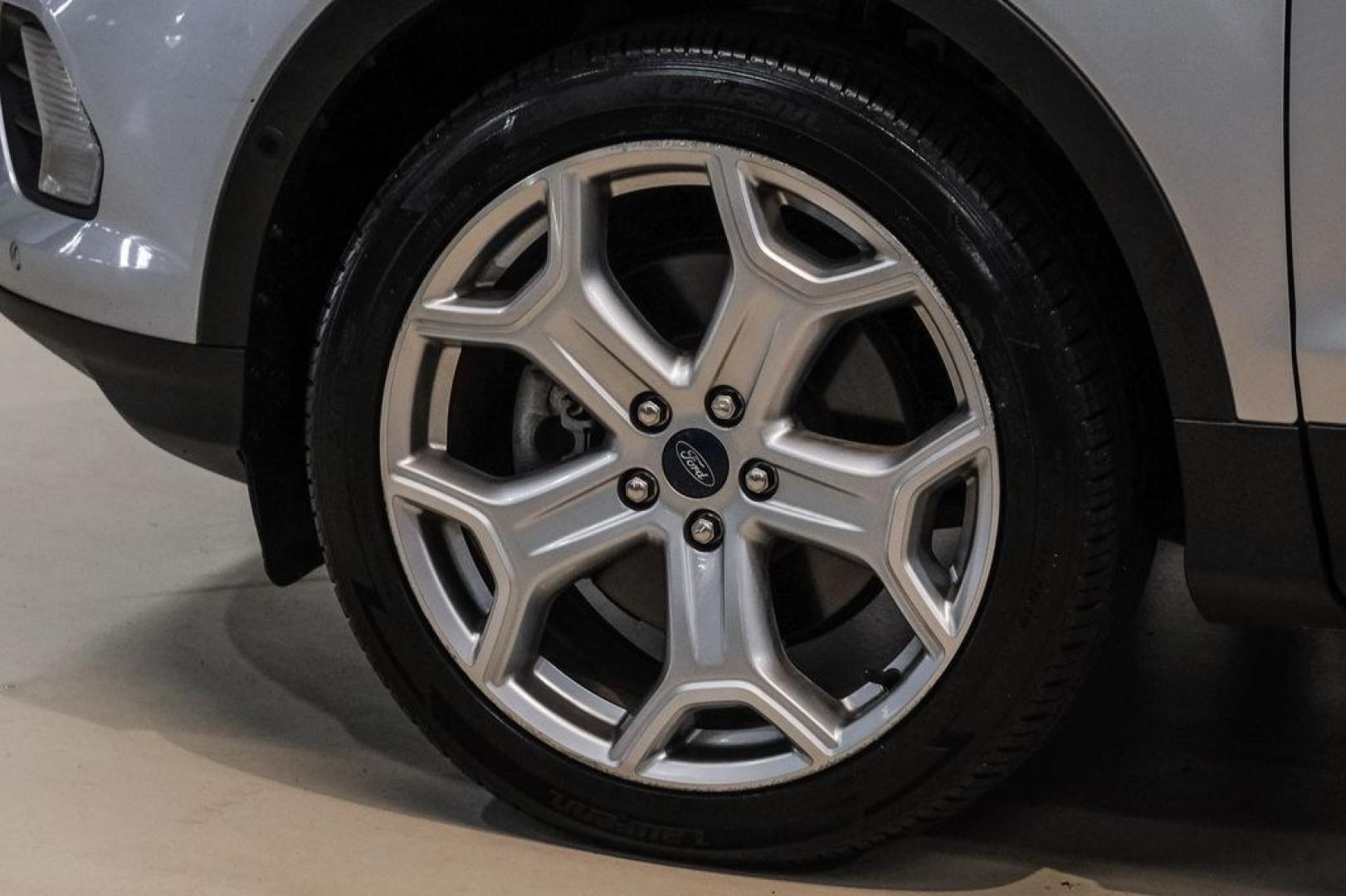 2019 Ingot Silver /Black Ford Escape Titanium (1FMCU9J93KU) with an EcoBoost 2.0L I4 GTDi DOHC Turbocharged VCT engine, Automatic transmission, located at 15300 Midway Rd., Addison, TX, 75001, (972) 702-0011, 32.958321, -96.838074- Photo#51