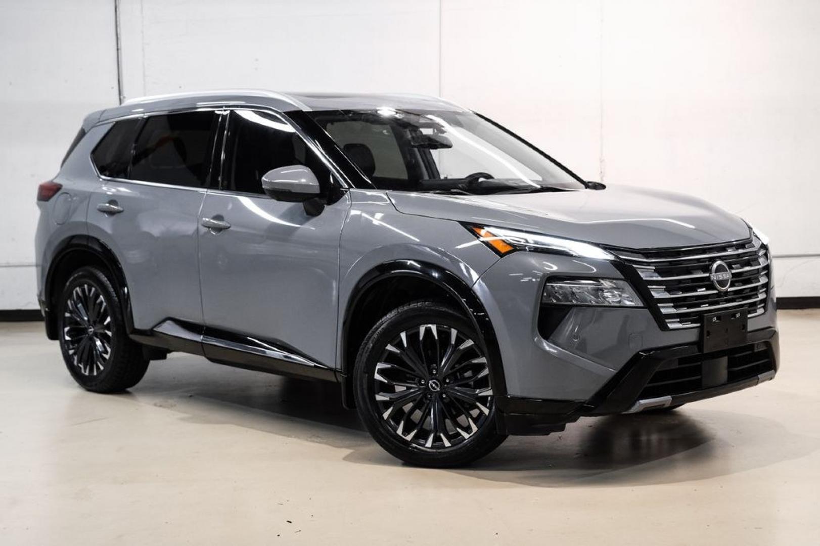 2024 Boulder Gray /Charcoal Nissan Rogue Platinum (JN8BT3DC6RW) with an 1.5L DOHC engine, CVT transmission, located at 15300 Midway Rd., Addison, TX, 75001, (972) 702-0011, 32.958321, -96.838074- Photo#6