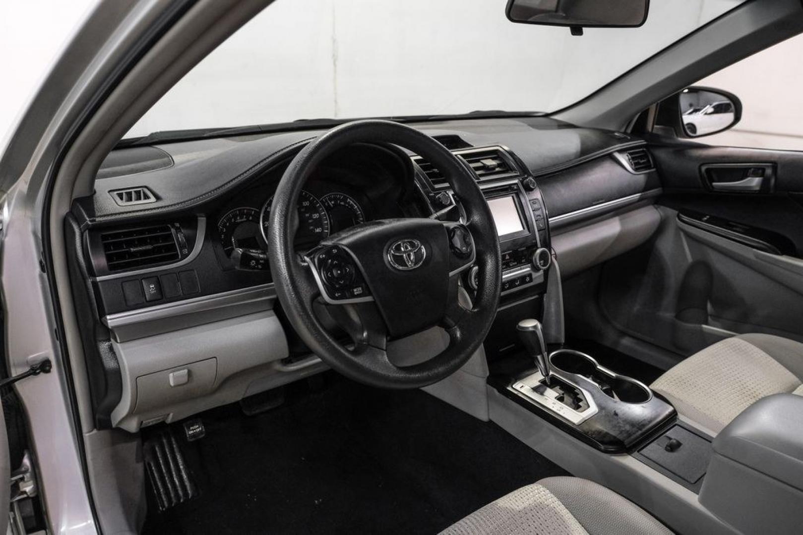 2014 Classic Silver Metallic /Ash Toyota Camry LE (4T4BF1FK7ER) with an 2.5L I4 SMPI DOHC engine, Automatic transmission, located at 15300 Midway Rd., Addison, TX, 75001, (972) 702-0011, 32.958321, -96.838074- Photo#2