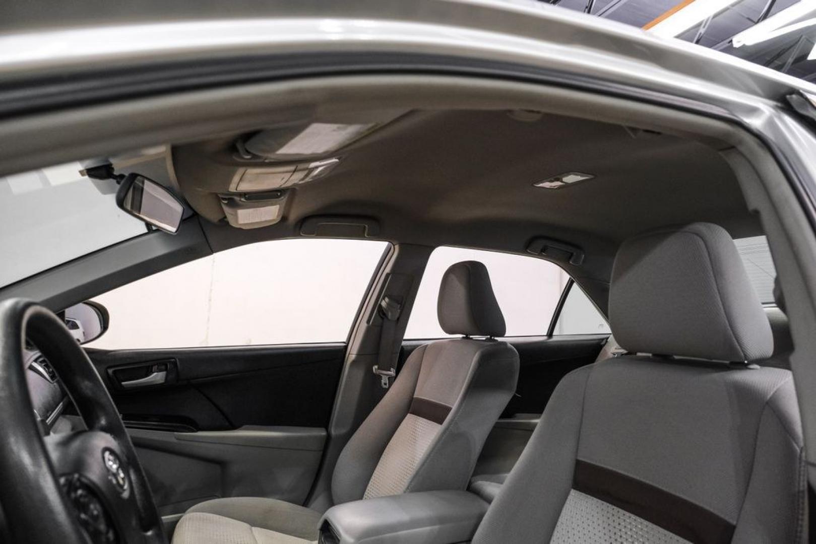 2014 Classic Silver Metallic /Ash Toyota Camry LE (4T4BF1FK7ER) with an 2.5L I4 SMPI DOHC engine, Automatic transmission, located at 15300 Midway Rd., Addison, TX, 75001, (972) 702-0011, 32.958321, -96.838074- Photo#25
