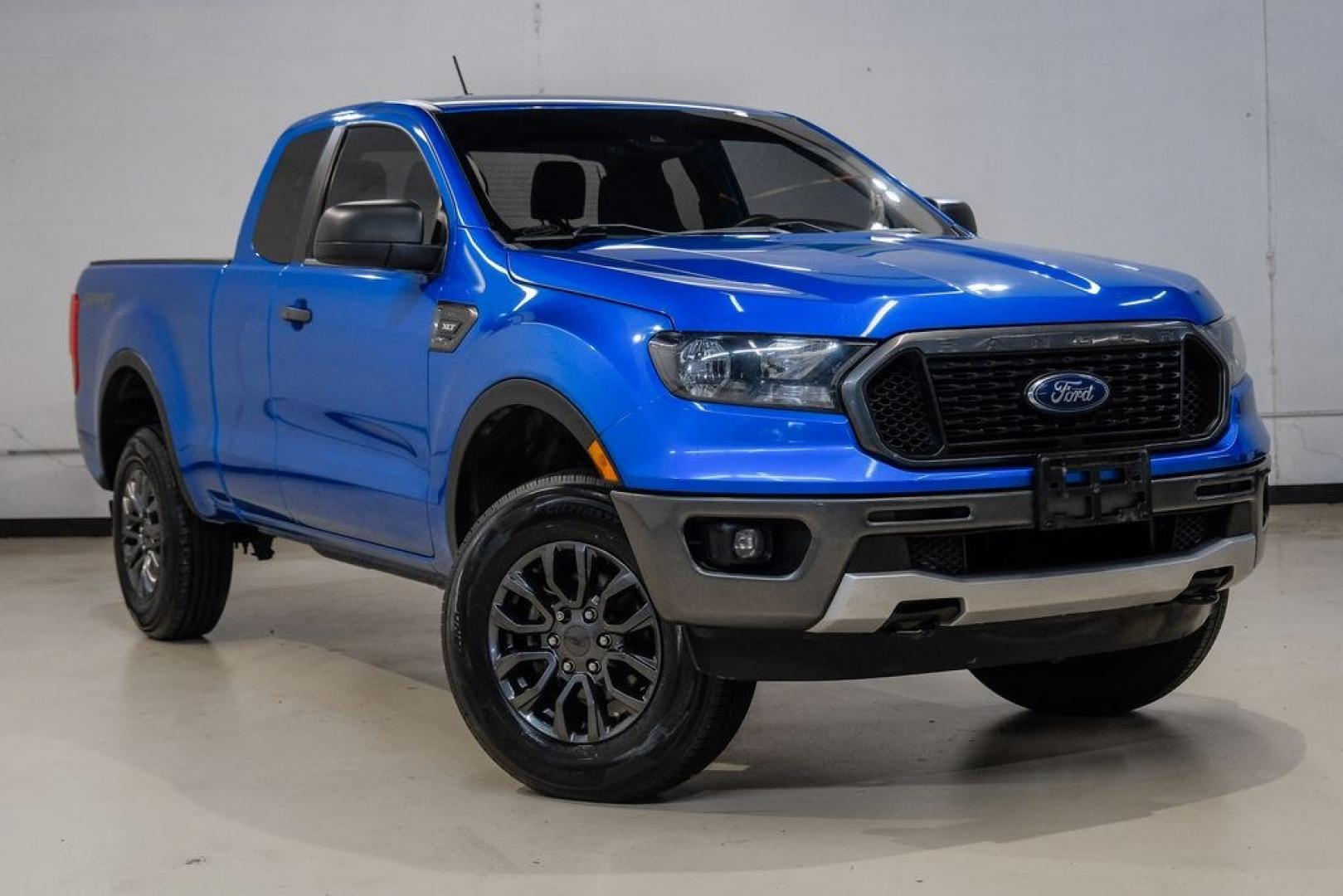 2023 Blue Metallic /Ebony Ford Ranger XLT (1FTER1FH5PL) with an EcoBoost 2.3L I4 GTDi DOHC Turbocharged VCT engine, Automatic transmission, located at 15300 Midway Rd., Addison, TX, 75001, (972) 702-0011, 32.958321, -96.838074- Photo#7