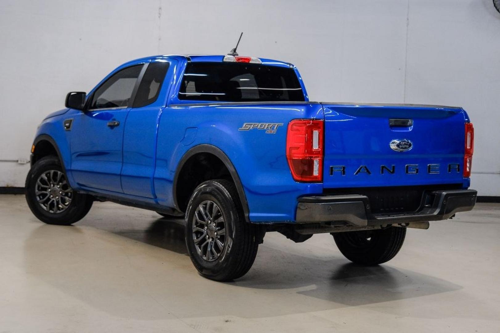 2023 Blue Metallic /Ebony Ford Ranger XLT (1FTER1FH5PL) with an EcoBoost 2.3L I4 GTDi DOHC Turbocharged VCT engine, Automatic transmission, located at 15300 Midway Rd., Addison, TX, 75001, (972) 702-0011, 32.958321, -96.838074- Photo#13