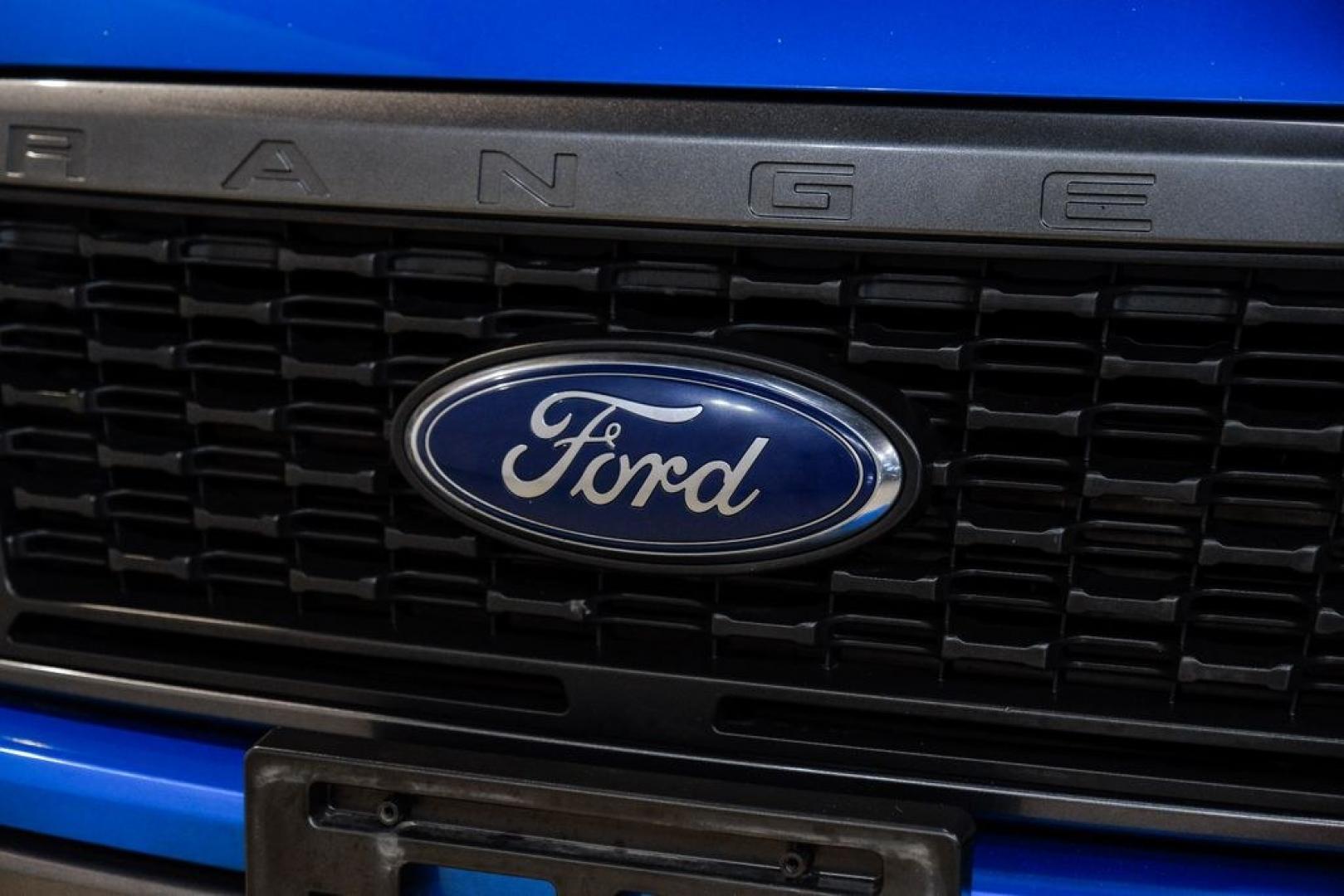 2023 Blue Metallic /Ebony Ford Ranger XLT (1FTER1FH5PL) with an EcoBoost 2.3L I4 GTDi DOHC Turbocharged VCT engine, Automatic transmission, located at 15300 Midway Rd., Addison, TX, 75001, (972) 702-0011, 32.958321, -96.838074- Photo#45