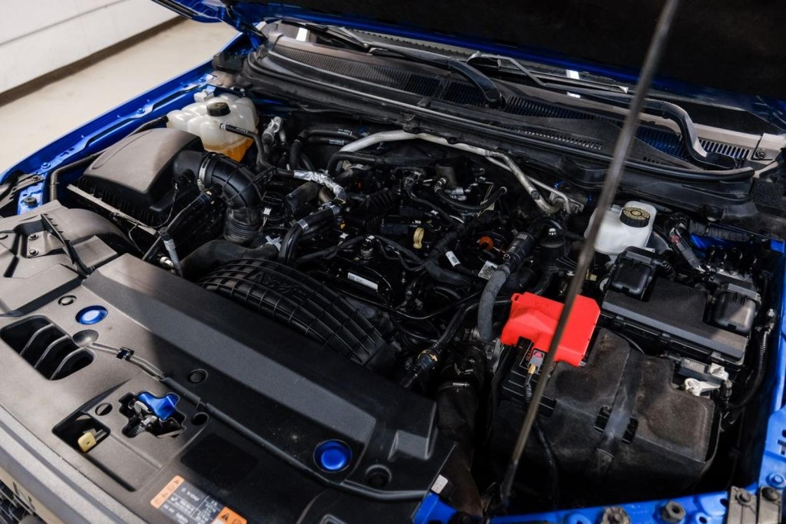 2023 Blue Metallic /Ebony Ford Ranger XLT (1FTER1FH5PL) with an EcoBoost 2.3L I4 GTDi DOHC Turbocharged VCT engine, Automatic transmission, located at 15300 Midway Rd., Addison, TX, 75001, (972) 702-0011, 32.958321, -96.838074- Photo#47